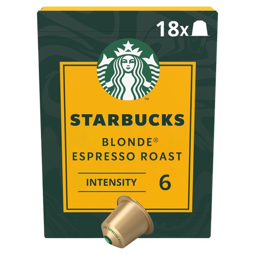 Starbucks by NESPRESSO Blonde Espresso Roast Coffee Pods
