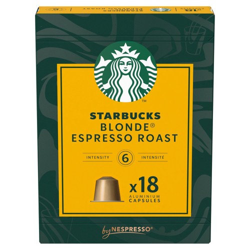 Starbucks by NESPRESSO Blonde Espresso Roast Coffee Pods thumbnail 2