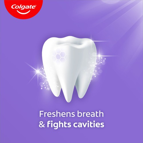 Colgate Advanced White Purple Teeth Whitening Toothpaste thumbnail 5
