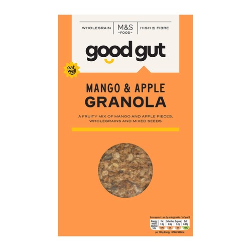 M&S Good Gut Mango & Apple Granola thumbnail 2