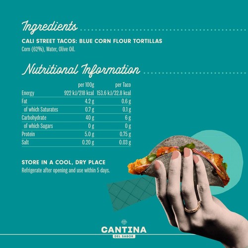 Cantina Gluten Free Blue Corn Tacos thumbnail 3