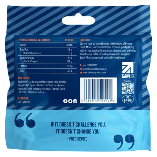 Beef Up Snacks Original Biltong Premium Marinated Lean Beef thumbnail 2