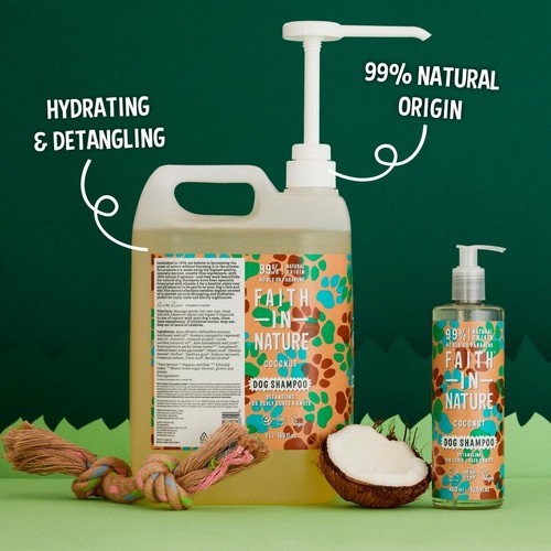 Faith In Nature Dog Care Shampoo Coconut  thumbnail 5