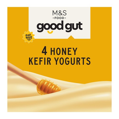M&S Good Gut Honey Kefir Yogurts Multipack