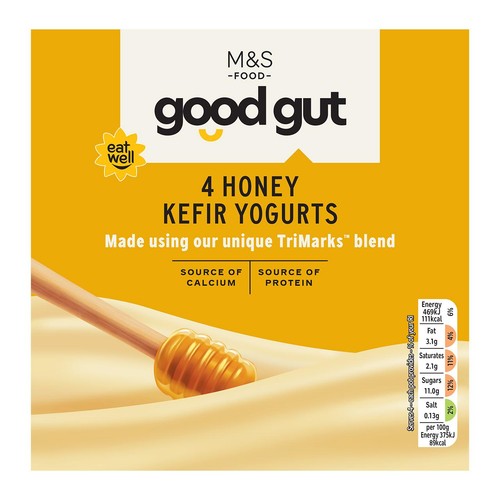 M&S Good Gut Honey Kefir Yogurts Multipack thumbnail 2
