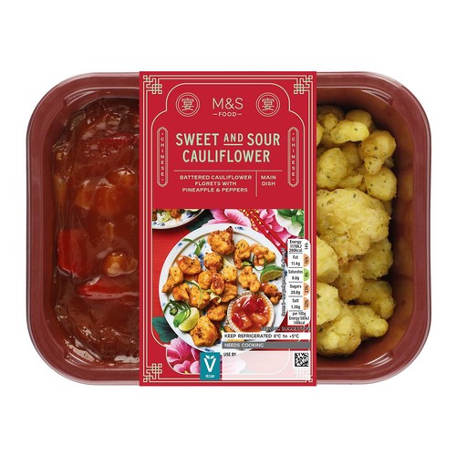 M&S Sweet & Sour Cauliflower thumbnail 3