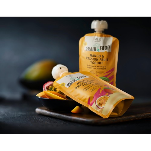 M&S Brain Food Mango & Passion Fruit Yogurt thumbnail 2
