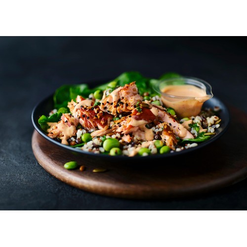 M&S Brain Food Sriracha Salmon Salad thumbnail 2