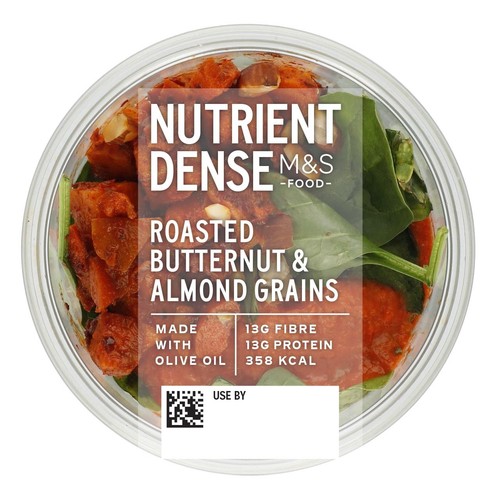 M&S Nutrient Dense Roasted Butternut & Almond Grains thumbnail 3