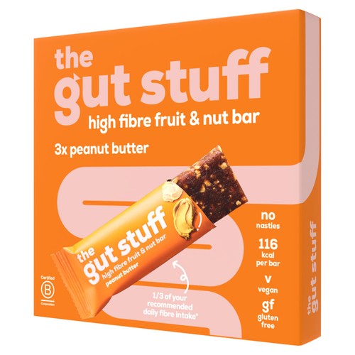 The Gut Stuff Peanut Butter Bars