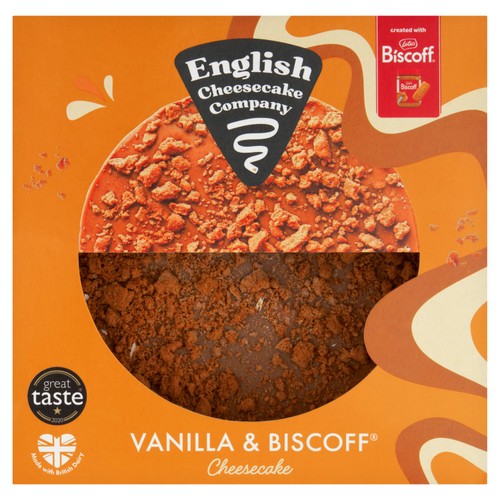 English Cheesecake Company Biscoff Cheesecake