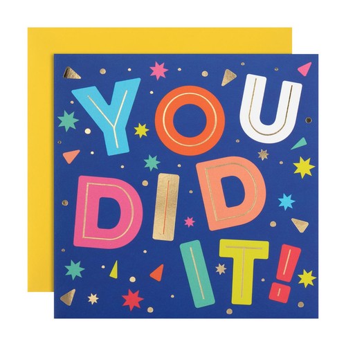 M&S Congrats You Did It Card