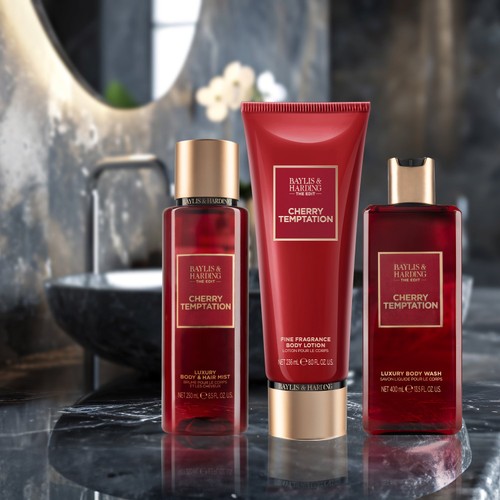 Baylis & Harding The EDIT Cherry Temptation Body Lotion thumbnail 2