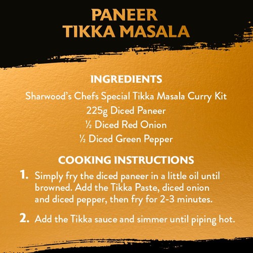 Sharwood's Tikka Masala Indian Curry Sauce Kit thumbnail 5