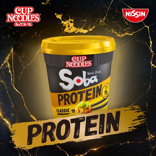 Nissin Soba Protein Chilli Instant Wok Style Noodles Po thumbnail 4