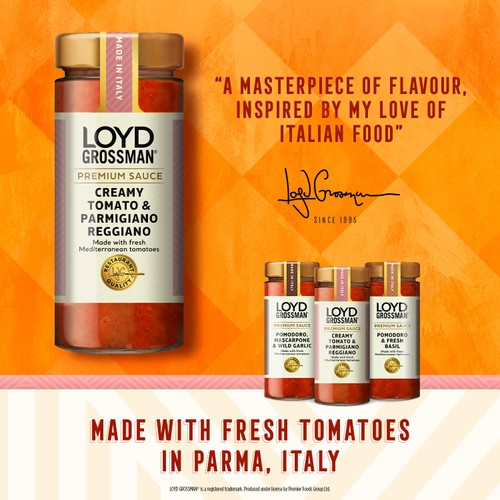 Loyd Grossman Creamy Tomato & Parmigiano Reggiano Pasta Sauce thumbnail 4