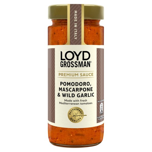 Loyd Grossman Pomodoro, Mascarpone & Wild Garlic Pasta Sauce thumbnail 2
