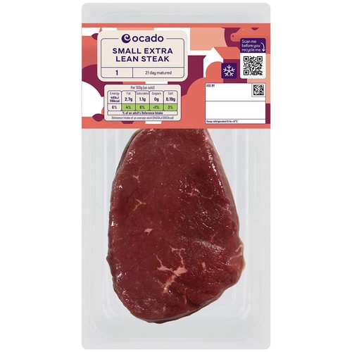 Ocado 1 Small Extra Lean Steak thumbnail 2