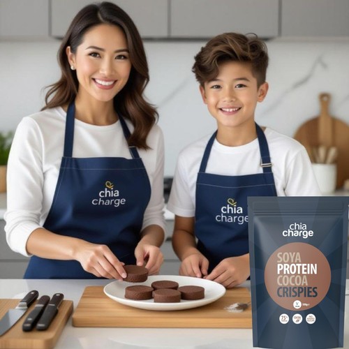 Chia Charge Cocoa Soya Protein Crispies 250g thumbnail 3