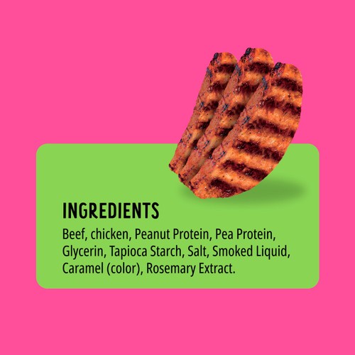 BONKERS BBQ, Soft & Chewy Beef Steak Flavored Dog Treats, 85g, Bag thumbnail 6