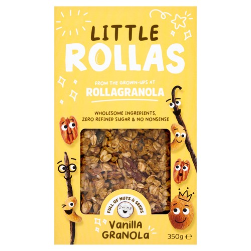 Rollagranola Little Rollas Pecan & Vanilla Kids Granola