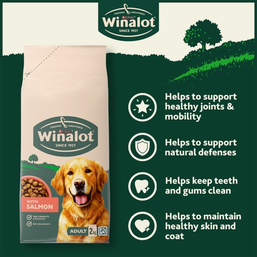 Winalot Adult Salmon Dry Dog Food thumbnail 5
