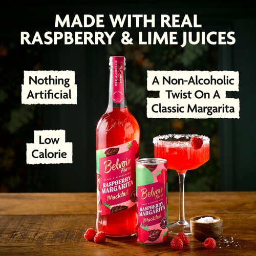 Belvoir Farm Raspberry Margarita Mocktail thumbnail 3