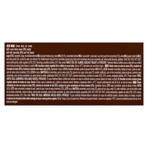 Magnum Bonbon Cherry & Milk Chocolate Ice Cream Frozen Snack thumbnail 3