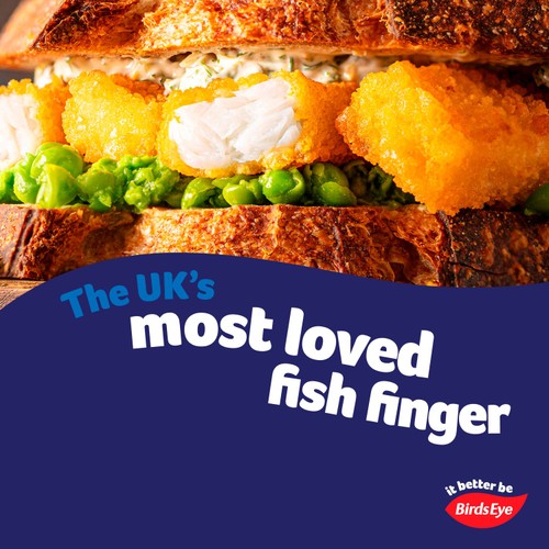 Birds Eye 20 Omega 3 Fish Fingers 560g thumbnail 2