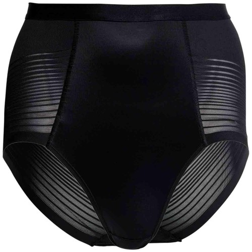 M&S Womens Body Define Firm Control No VPL Briefs, 8, Black