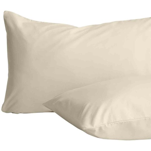 M&S Cotton Rich Bedding Set, Double, Light Cream thumbnail 3