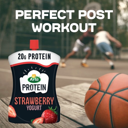 Arla Protein Strawberry Yogurt Pouch thumbnail 5
