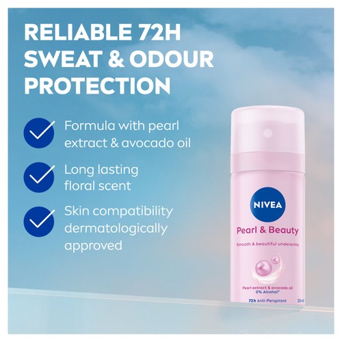 NIVEA Pearl & Beauty Anti-Perspirant Deodorant Spray thumbnail 8