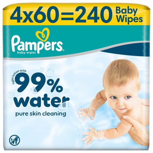 Pampers 99% Water Wipes thumbnail 7