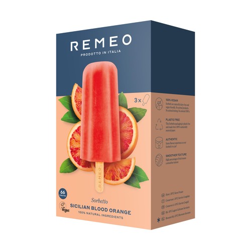 Remeo Blood Orange Sorbetto  Lollies thumbnail 2