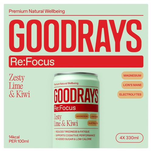 Goodrays Re Focus Zesty Lime & Kiwi
