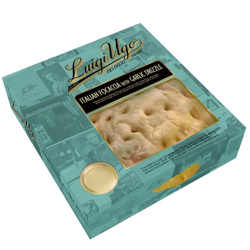 Luigi Ugo  Italian Focaccia with Garlic Drizzle thumbnail 2