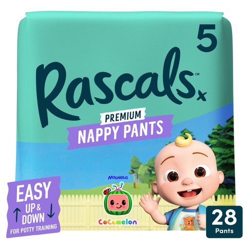 Rascals CoComelon Nappy Pants, Size 5 (13-18kg) thumbnail 2