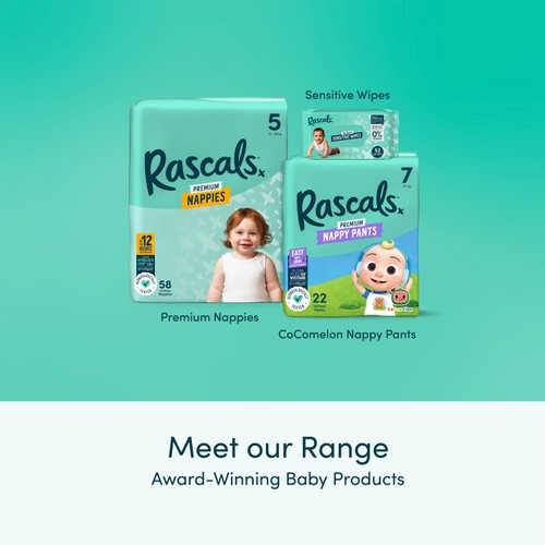Rascals CoComelon Nappy Pants, Size 5 (13-18kg) thumbnail 8