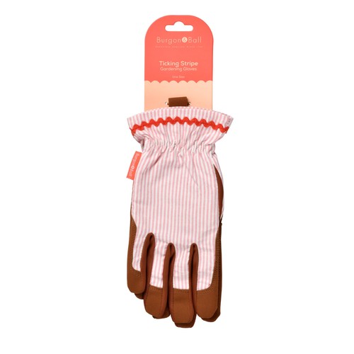 Burgon & Ball Colour Collection Gloves Blush Stripe thumbnail 2
