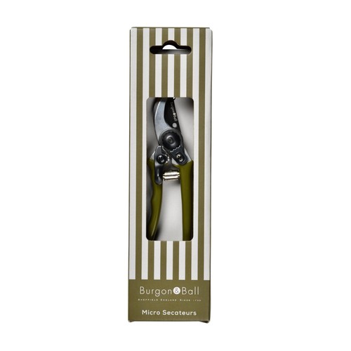 Burgon & Ball Collectors Olive Micro Secateurs thumbnail 2