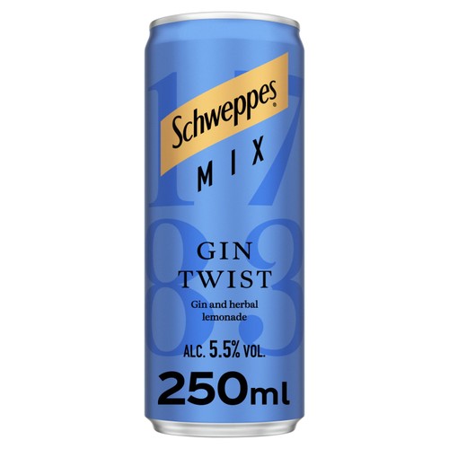 Schweppes Mix Gin Twist Cocktail