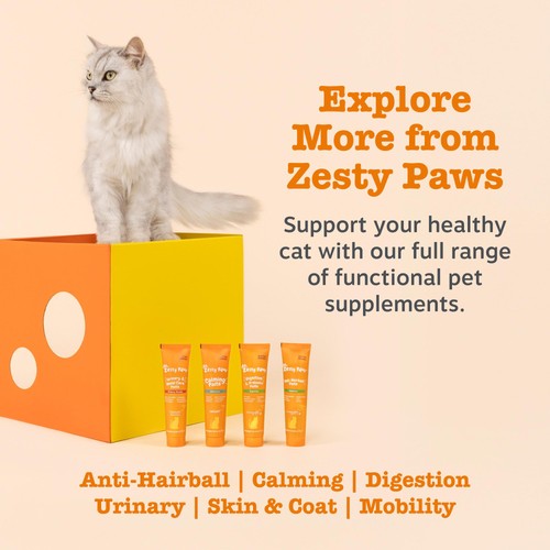 Zesty Paws Anti-Hairball Paste For Cat thumbnail 9