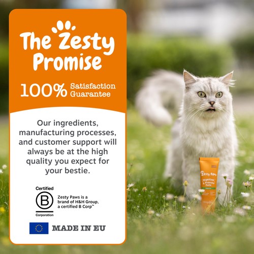 Zesty Paws Digestive Care Paste For Cats thumbnail 7