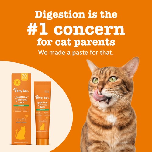 Zesty Paws Digestive Care Paste For Cats thumbnail 8