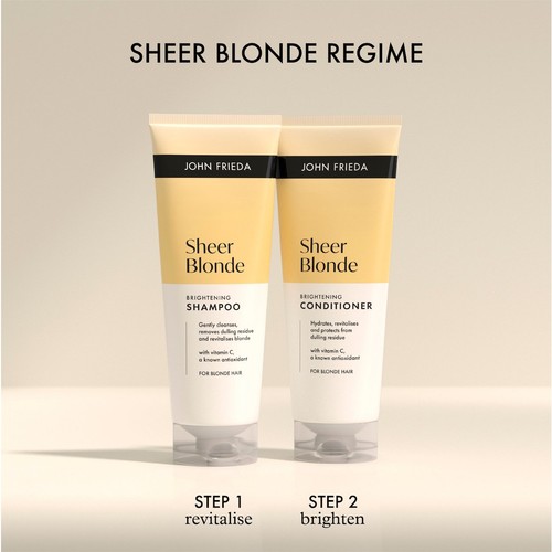 John Frieda Sheer Blonde Brightening Conditioner thumbnail 5