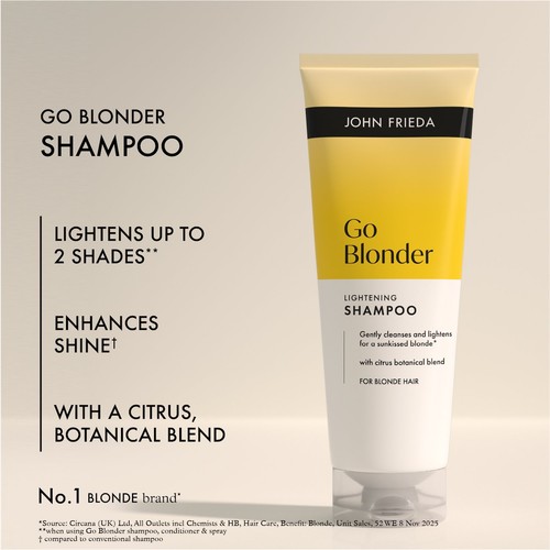 John Frieda Go Blonder Lightening Shampoo  thumbnail 3
