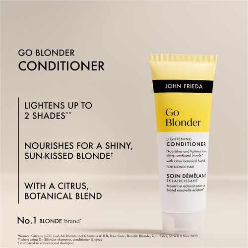 John Frieda Go Blonder Lightening Conditioner  thumbnail 3