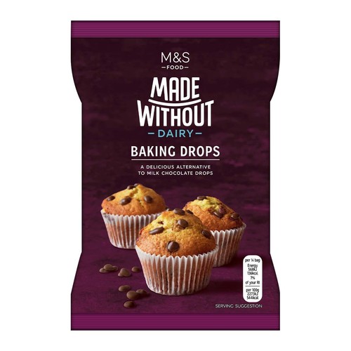 M&S Made Without Dairy Baking Drops thumbnail 2