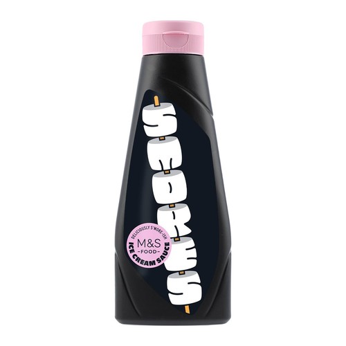 M&S Smores Ice Cream Sauce